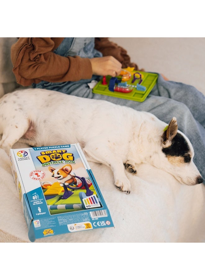 SmartGames Smart Dog Obstacle Course, Fun IQ Brain Teaser Puzzle, Cognitive Development STEM Toy with 60+ Challenges, Travel Friendly Tabletop Educational Matching Puzzle Game, Suitable for Kids 7+ - Image 4